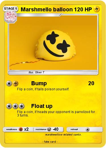 Pokemon Marshmello balloon
