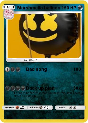 Pokemon Marshmello balloon