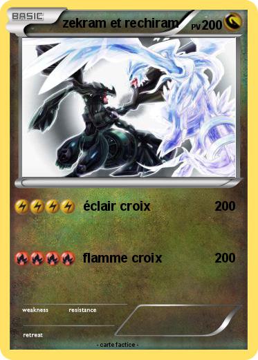 Pokemon zekram et rechiram
