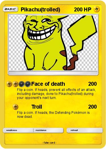 Pokemon Pikachu(trolled)