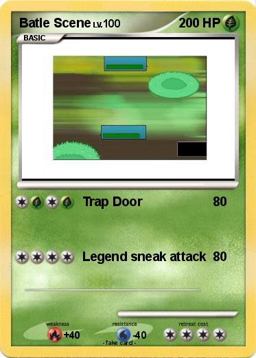 Pokemon Batle Scene