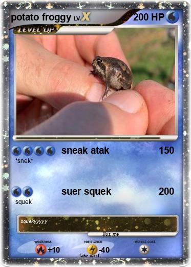 Pokemon potato froggy