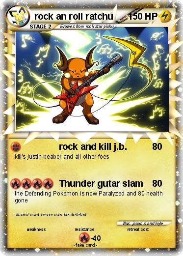 Pokemon rock an roll ratchu