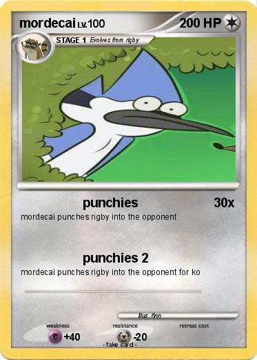 Pokemon mordecai