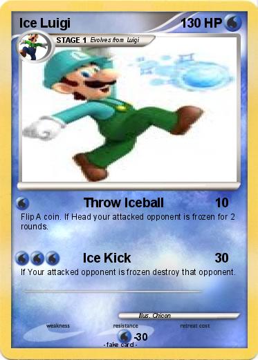 Pokemon Ice Luigi