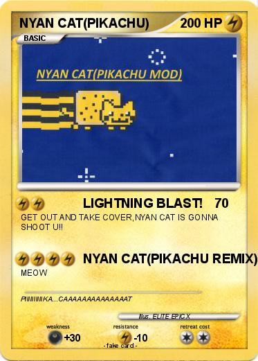 Pokemon NYAN CAT(PIKACHU)