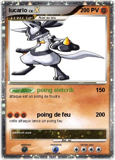 Pokemon lucario