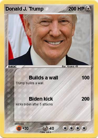 Pokemon Donald J. Trump