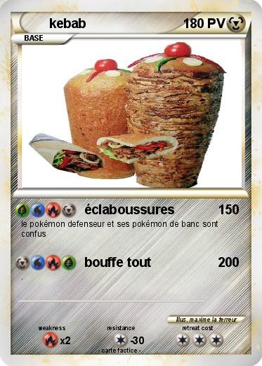 Pokemon kebab