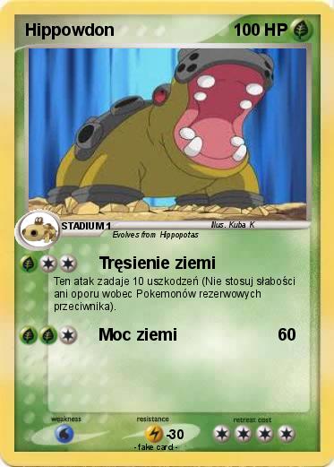 Pokemon Hippowdon