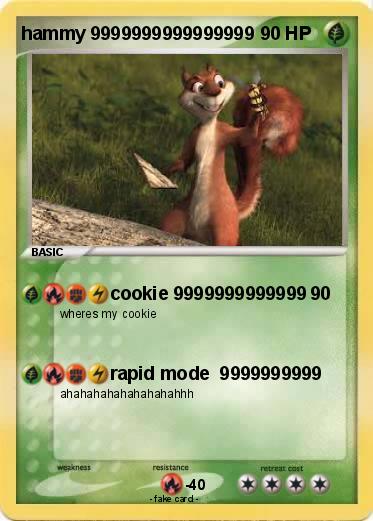 Pokemon hammy 9999999999999999