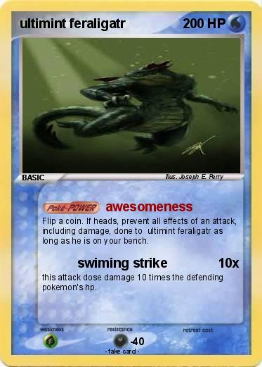 Pokemon ultimint feraligatr