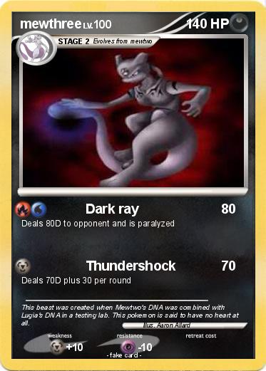 Pokemon mewthree