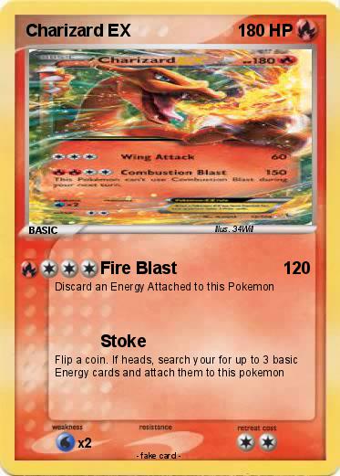 Pokemon Charizard EX