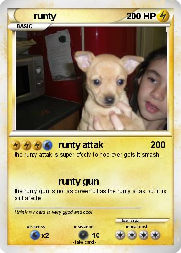 Pokemon runty