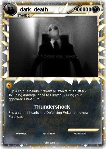 Pokemon dark  death
