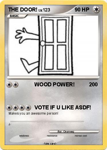 Pokemon THE DOOR!