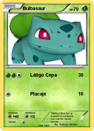 Pokemon Bulbasaur