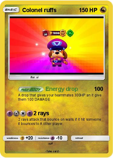 Pokemon Colonel ruffs