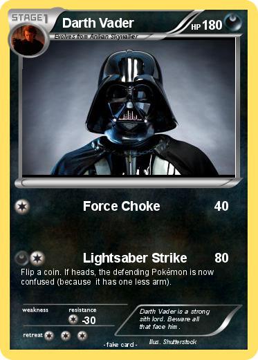 Pokemon Darth Vader