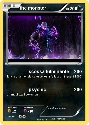 Pokemon the monster