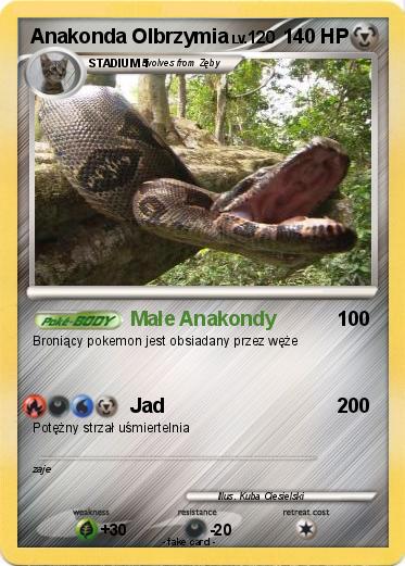 Pokemon Anakonda Olbrzymia