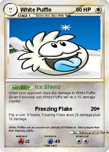 Pokemon White Puffle