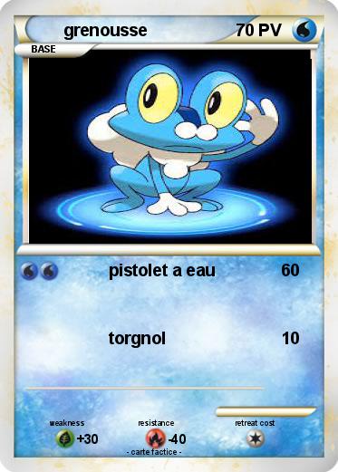 Pokemon grenousse