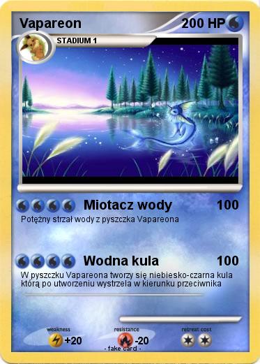 Pokemon Vapareon