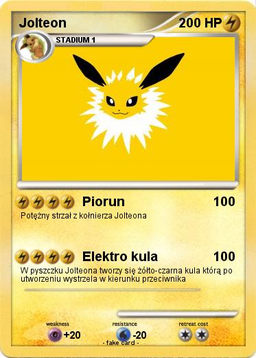 Pokemon Jolteon