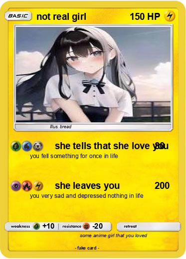 Pokemon not real girl