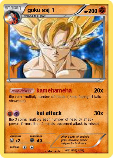 Pokemon goku ssj 1
