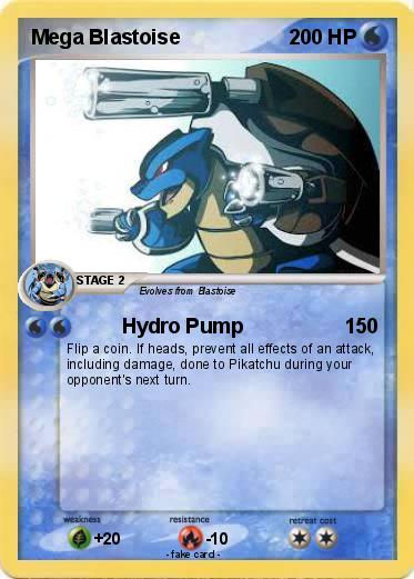 Pokemon Mega Blastoise