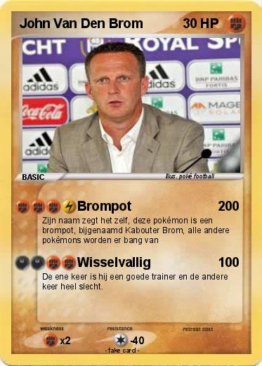 Pokemon John Van Den Brom