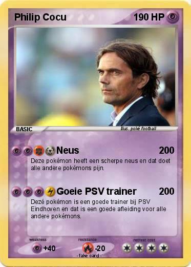 Pokemon Philip Cocu