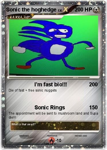 Pokemon Sonic the hoghedge