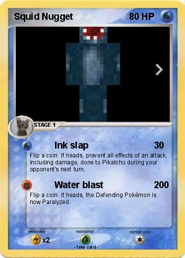 Pokemon Squid Nugget