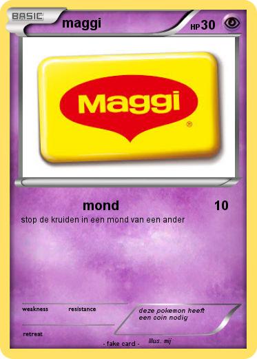 Pokemon maggi