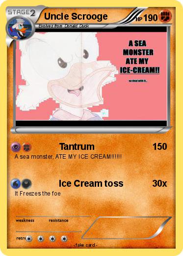 Pokemon Uncle Scrooge