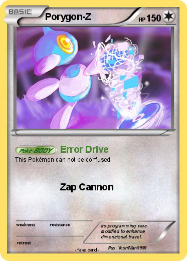 Pokemon Porygon-Z