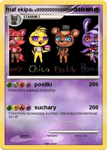 Pokemon fnaf ekipa