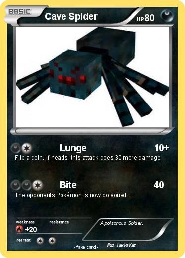 Pokemon Cave Spider