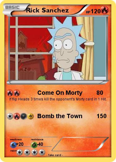 Pokemon Rick Sanchez