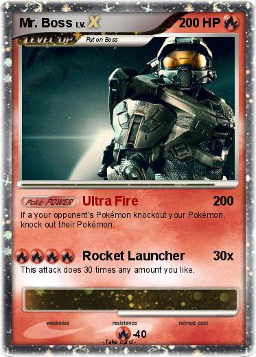 Pokemon Mr. Boss