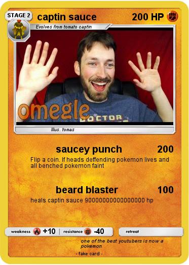 Pokemon captin sauce