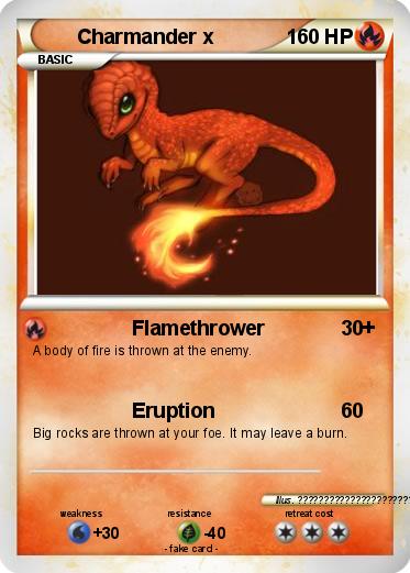 Pokemon Charmander x