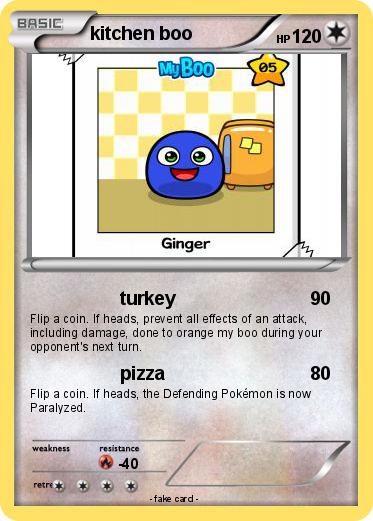 Pokemon kitchen boo