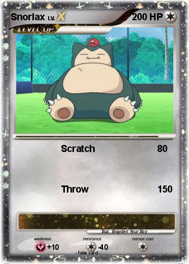 Pokemon Snorlax