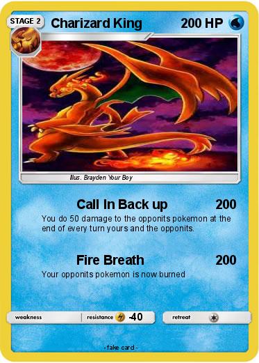 Pokemon Charizard King