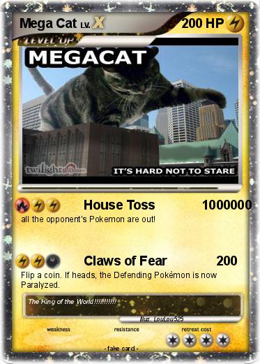 Pokemon Mega Cat